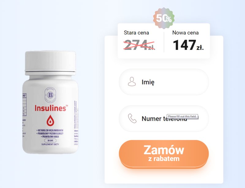 Dlaczego warto kupić ProInsulon na apteka-zdrowia24-7.pl? in Poland